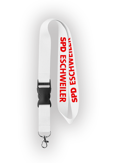 Lanyard / Schlüsselband weiß