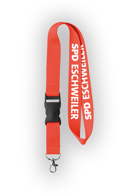 Lanyard / Schlüsselband rot