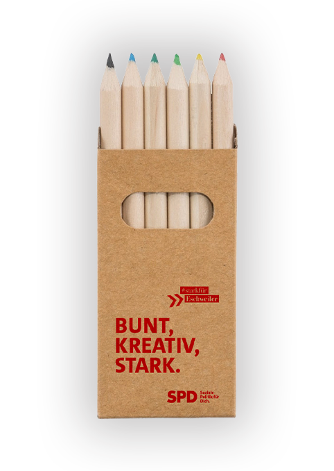 Buntstifte (6 Stück)