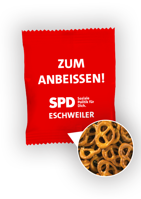 Folienbeutel Brezeln (8 Gramm)